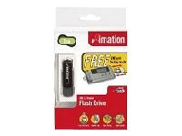 Imation USB 2.0 Swivel Flash Drive w/ Free SIM Card Backup Unidad flash USB 1 GB Hi-Speed USB (73000008208)